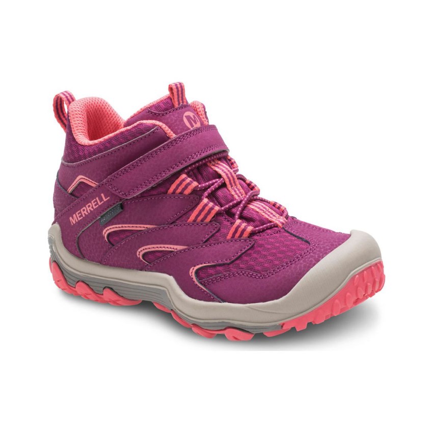 Bottes Merrell Chameleon 7 Access Mid A/C Waterproof Rose Enfant | Q.V.WFYO